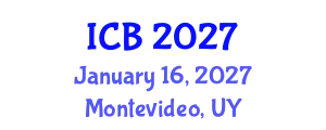 International Conference on Bioethics (ICB) January 16, 2027 - Montevideo, Uruguay
