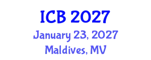 International Conference on Bioethics (ICB) January 23, 2027 - Maldives, Maldives