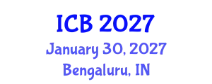 International Conference on Bioethics (ICB) January 30, 2027 - Bengaluru, India