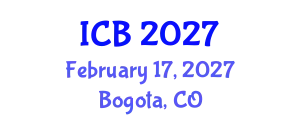 International Conference on Bioethics (ICB) February 17, 2027 - Bogota, Colombia