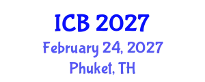 International Conference on Bioethics (ICB) February 24, 2027 - Phuket, Thailand
