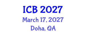 International Conference on Bioethics (ICB) March 17, 2027 - Doha, Qatar