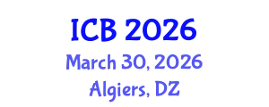 International Conference on Bioethics (ICB) March 30, 2026 - Algiers, Algeria