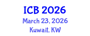 International Conference on Bioethics (ICB) March 23, 2026 - Kuwait, Kuwait