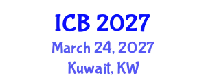 International Conference on Bioethics (ICB) March 24, 2027 - Kuwait, Kuwait
