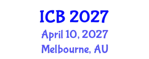 International Conference on Bioethics (ICB) April 10, 2027 - Melbourne, Australia