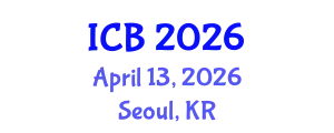 International Conference on Bioethics (ICB) April 13, 2026 - Seoul, Republic of Korea