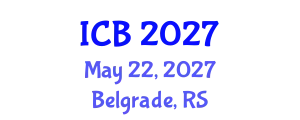 International Conference on Bioethics (ICB) May 22, 2027 - Belgrade, Serbia