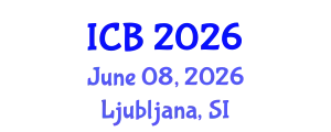 International Conference on Bioethics (ICB) June 08, 2026 - Ljubljana, Slovenia