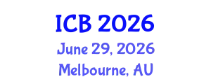 International Conference on Bioethics (ICB) June 29, 2026 - Melbourne, Australia