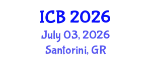 International Conference on Bioethics (ICB) July 03, 2026 - Santorini, Greece