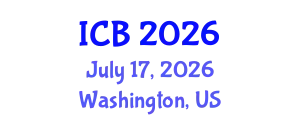 International Conference on Bioethics (ICB) July 17, 2026 - Washington, United States