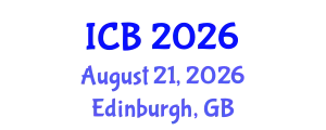 International Conference on Bioethics (ICB) August 21, 2026 - Edinburgh, United Kingdom