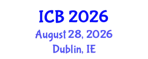 International Conference on Bioethics (ICB) August 28, 2026 - Dublin, Ireland