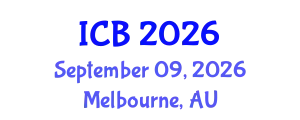 International Conference on Bioethics (ICB) September 09, 2026 - Melbourne, Australia