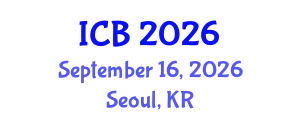 International Conference on Bioethics (ICB) September 16, 2026 - Seoul, Republic of Korea