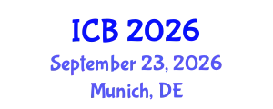 International Conference on Bioethics (ICB) September 23, 2026 - Munich, Germany