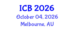 International Conference on Bioethics (ICB) October 04, 2026 - Melbourne, Australia