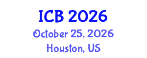 International Conference on Bioethics (ICB) October 25, 2026 - Houston, United States