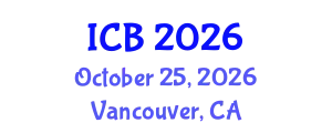 International Conference on Bioethics (ICB) October 25, 2026 - Vancouver, Canada