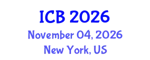 International Conference on Bioethics (ICB) November 04, 2026 - New York, United States