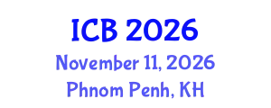International Conference on Bioethics (ICB) November 11, 2026 - Phnom Penh, Cambodia