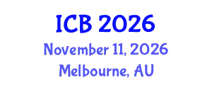 International Conference on Bioethics (ICB) November 11, 2026 - Melbourne, Australia