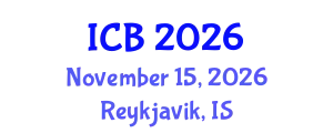 International Conference on Bioethics (ICB) November 15, 2026 - Reykjavik, Iceland