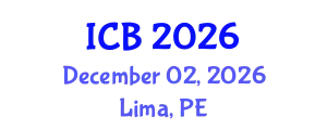 International Conference on Bioethics (ICB) December 02, 2026 - Lima, Peru