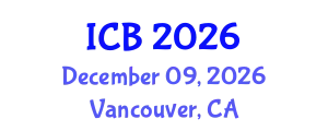 International Conference on Bioethics (ICB) December 09, 2026 - Vancouver, Canada