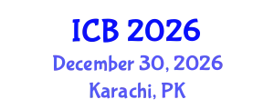 International Conference on Bioethics (ICB) December 30, 2026 - Karachi, Pakistan
