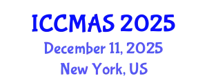 International Conference on Composites, Materials, and Structures (ICCMAS) December 11, 2025 - New York, United States
