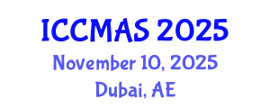 International Conference on Composites, Materials, and Structures (ICCMAS) November 10, 2025 - Dubai, United Arab Emirates