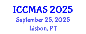 International Conference on Composites, Materials, and Structures (ICCMAS) September 25, 2025 - Lisbon, Portugal