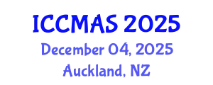 International Conference on Composites, Materials, and Structures (ICCMAS) December 04, 2025 - Auckland, New Zealand