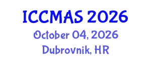 International Conference on Composites, Materials, and Structures (ICCMAS) October 04, 2026 - Dubrovnik, Croatia