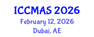 International Conference on Composites, Materials, and Structures (ICCMAS) February 12, 2026 - Dubai, United Arab Emirates