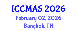 International Conference on Composites, Materials, and Structures (ICCMAS) February 02, 2026 - Bangkok, Thailand