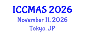 International Conference on Composites, Materials, and Structures (ICCMAS) November 11, 2026 - Tokyo, Japan