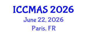 International Conference on Composites, Materials, and Structures (ICCMAS) June 22, 2026 - Paris, France