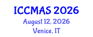 International Conference on Composites, Materials, and Structures (ICCMAS) August 12, 2026 - Venice, Italy