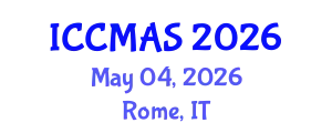 International Conference on Composites, Materials, and Structures (ICCMAS) May 04, 2026 - Rome, Italy