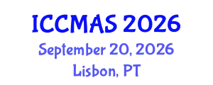 International Conference on Composites, Materials, and Structures (ICCMAS) September 20, 2026 - Lisbon, Portugal