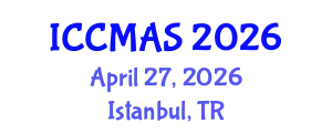 International Conference on Composites, Materials, and Structures (ICCMAS) April 27, 2026 - Istanbul, Turkey