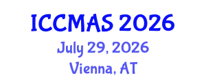 International Conference on Composites, Materials, and Structures (ICCMAS) July 29, 2026 - Vienna, Austria
