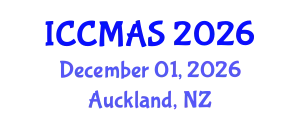 International Conference on Composites, Materials, and Structures (ICCMAS) December 01, 2026 - Auckland, New Zealand
