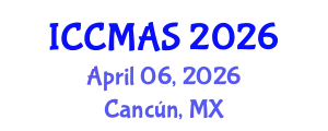 International Conference on Composites, Materials, and Structures (ICCMAS) April 06, 2026 - Cancún, Mexico