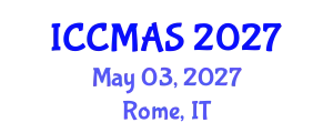 International Conference on Composites, Materials, and Structures (ICCMAS) May 03, 2027 - Rome, Italy