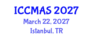 International Conference on Composites, Materials, and Structures (ICCMAS) March 22, 2027 - Istanbul, Turkey