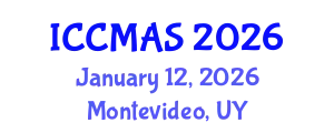 International Conference on Composites, Materials, and Structures (ICCMAS) January 12, 2026 - Montevideo, Uruguay